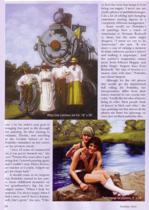 Magazine Artical Featuring Polley Podolsky